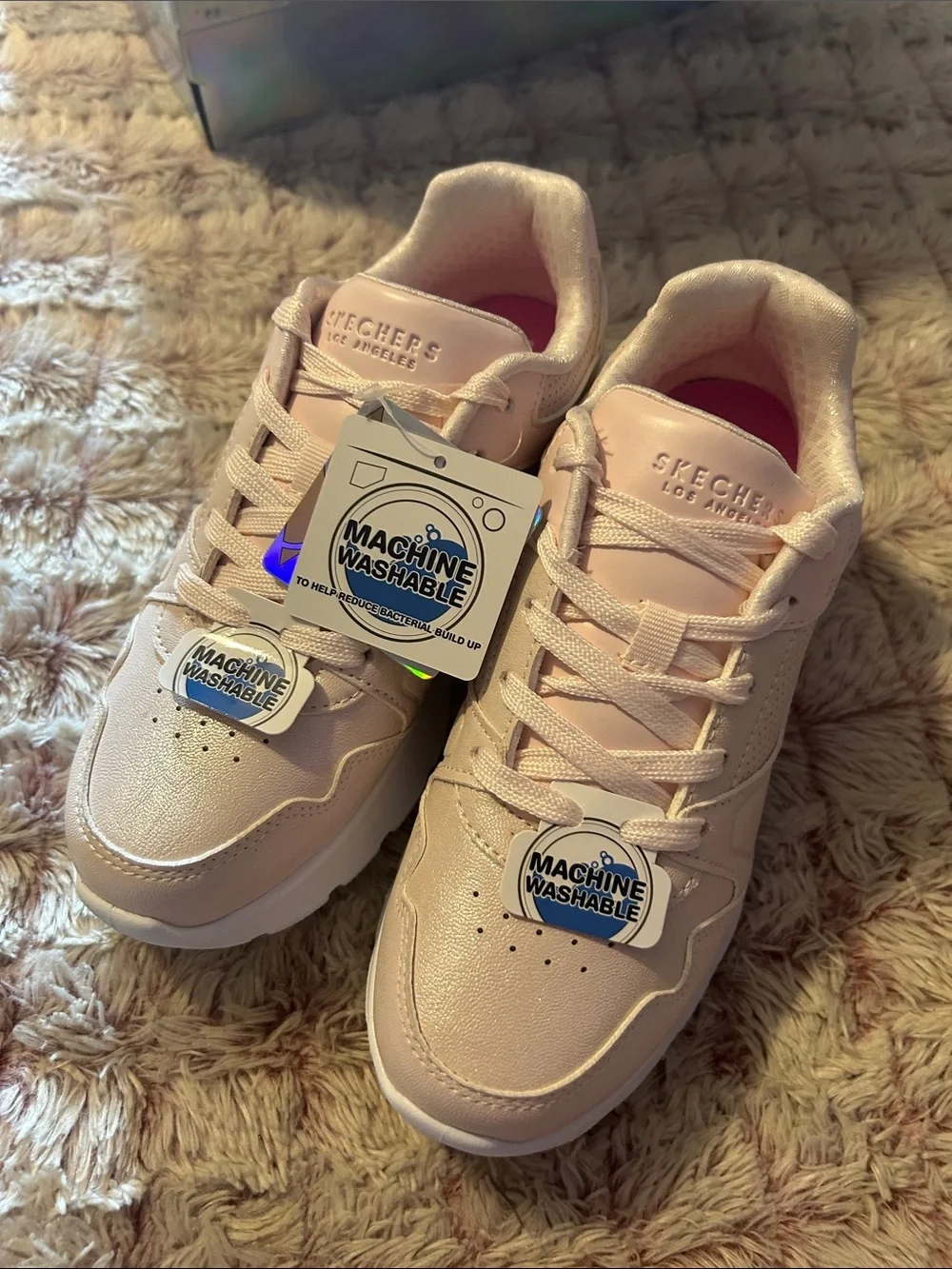 Skechers Street  Girls' Uno Lite 2.0 Pink Machine Washable Sneakers